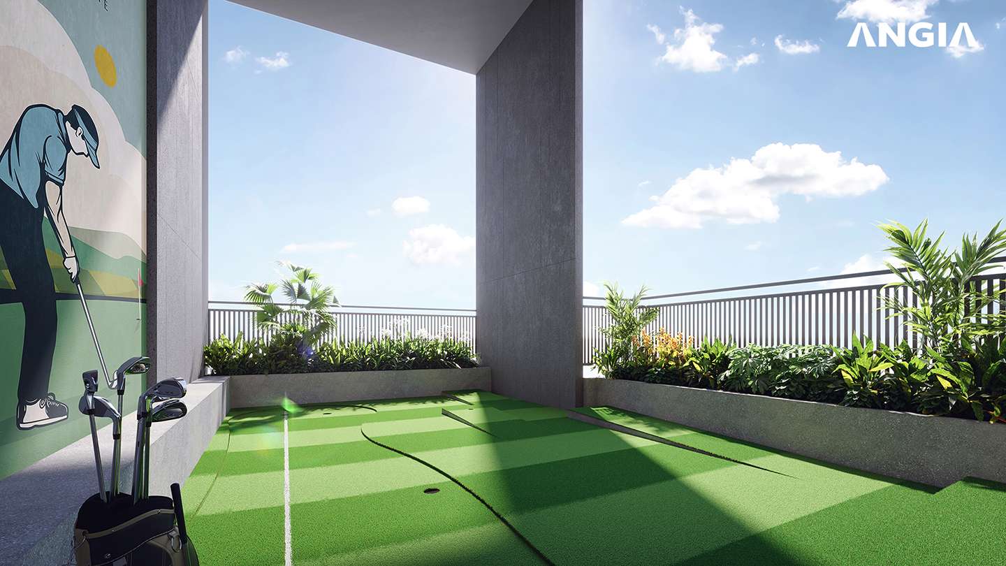 KHU TẬP GOLF PUTTING TRÊN KHÔNG